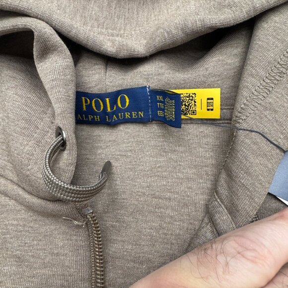 Polo Ralph Lauren Men's Double-Knit Full Zip Hoodie Jacket, Size XXL NWT - Picture 5 of 7